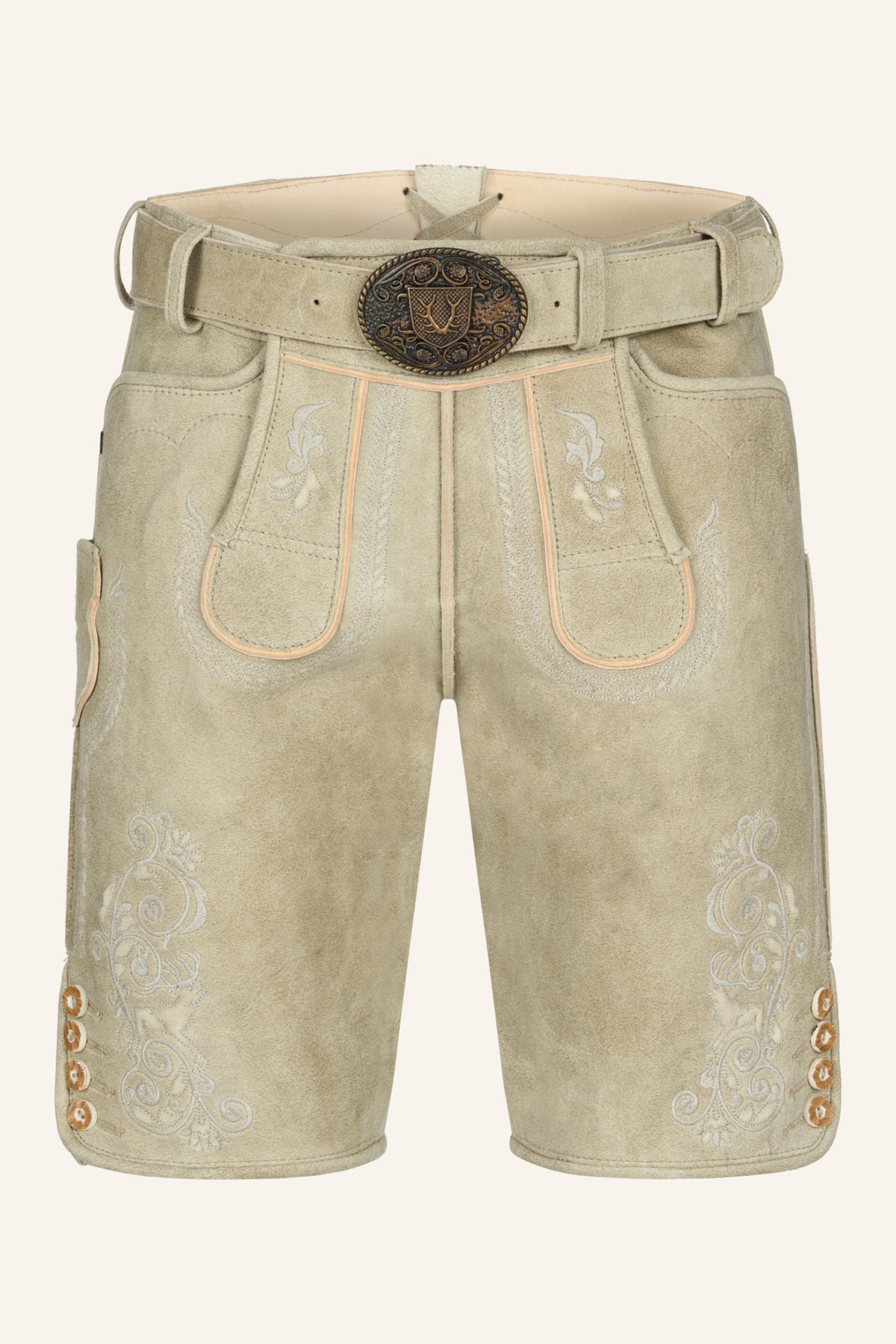 Kruger Miquel lederhosen beige